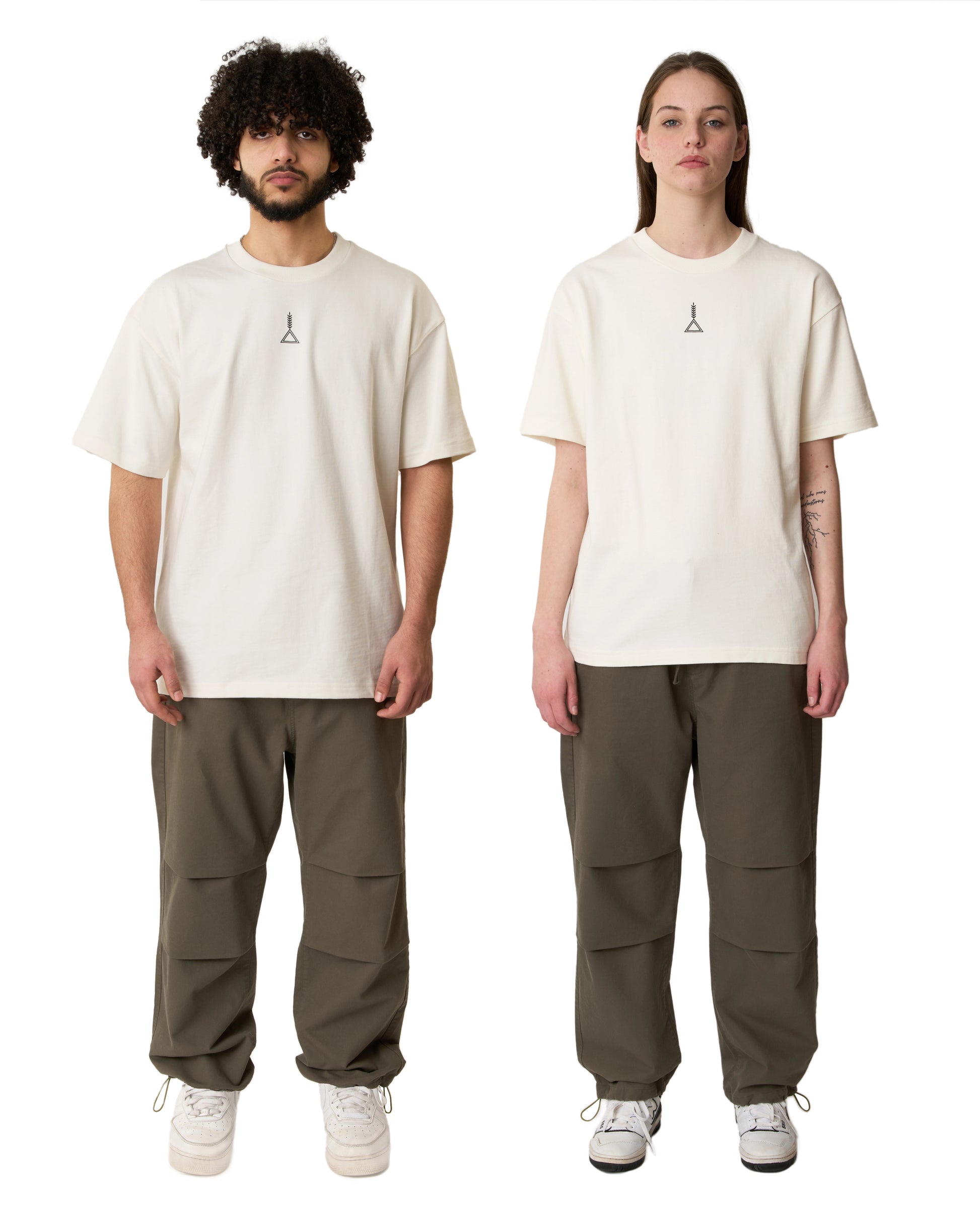 بنطلون اوفر سايز شبابي مناسب للرجال والنساء