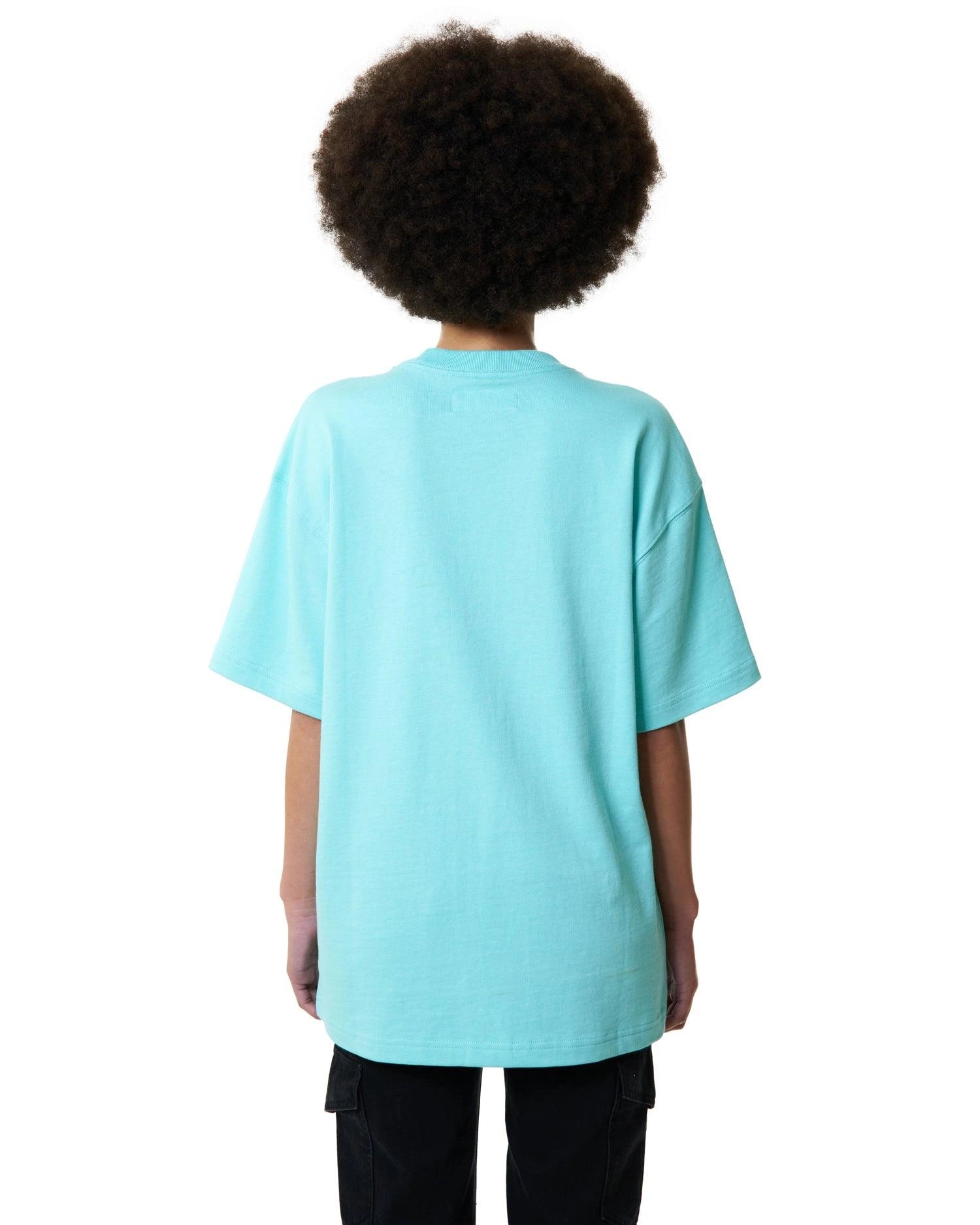 تيشيرت سماوي قطن كاجوال أنيق