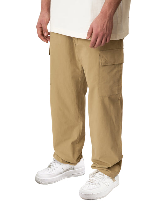 بنطلون كارجو قطن اوفر سايز مريح