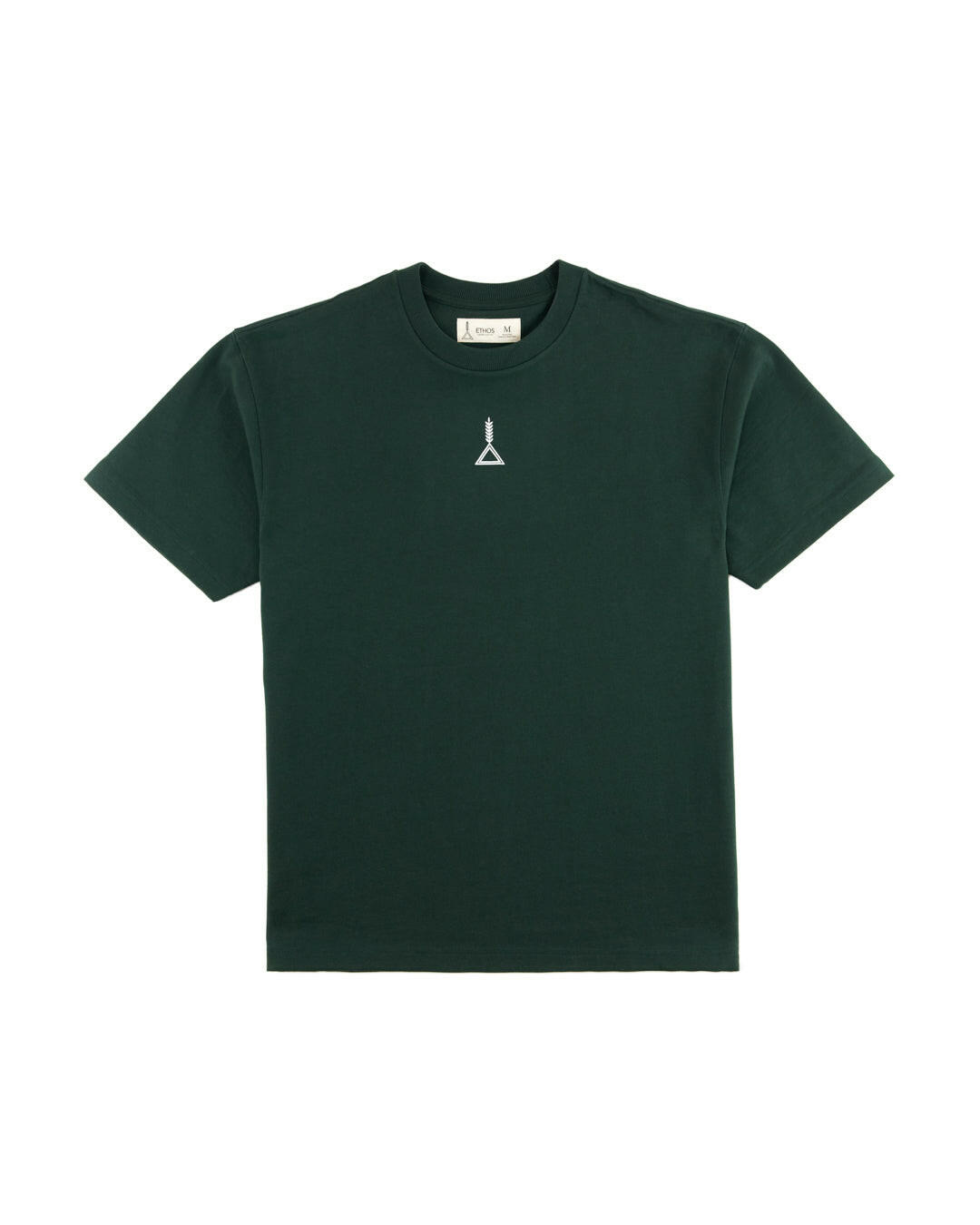 Dark Green Cotton T-Shirt